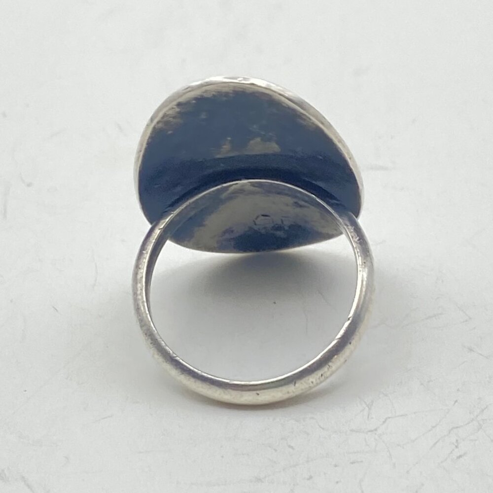 Hopi Gordon Honyestewa Sterling Silver Bear Paw Ring Native American Sz 9.75 Vtg - Picture 7 of 9
